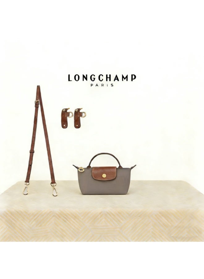 Longchamp Le Pliage mini Shoulder Straps women's Classic Fashion Versatile Mini Makeup Bag, Handbag, Shoulder Bag,shoulder strap - Image 1